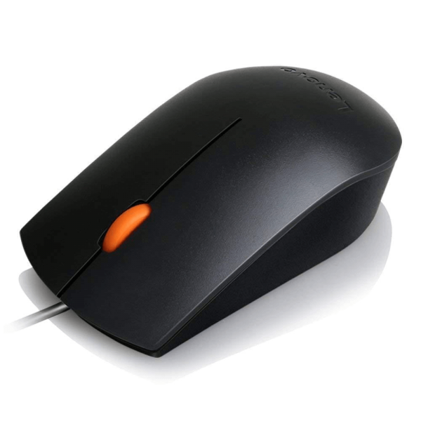 Mouse Lenovo Wired 300 USB (Quality Compact Size)